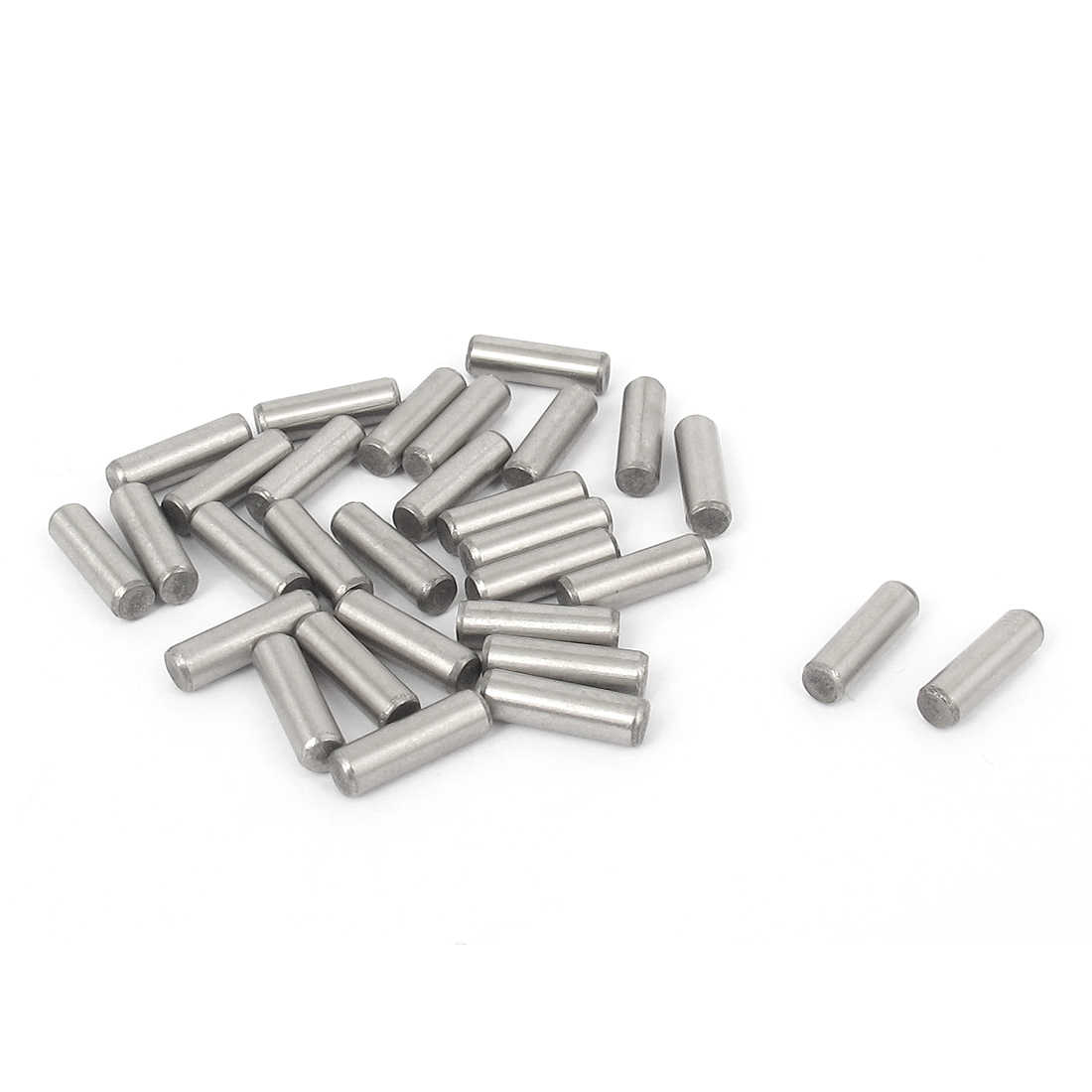 3mmx10mm 304 Stainless Steel Parallel Dowel Pins Fastener Elements 30pcs