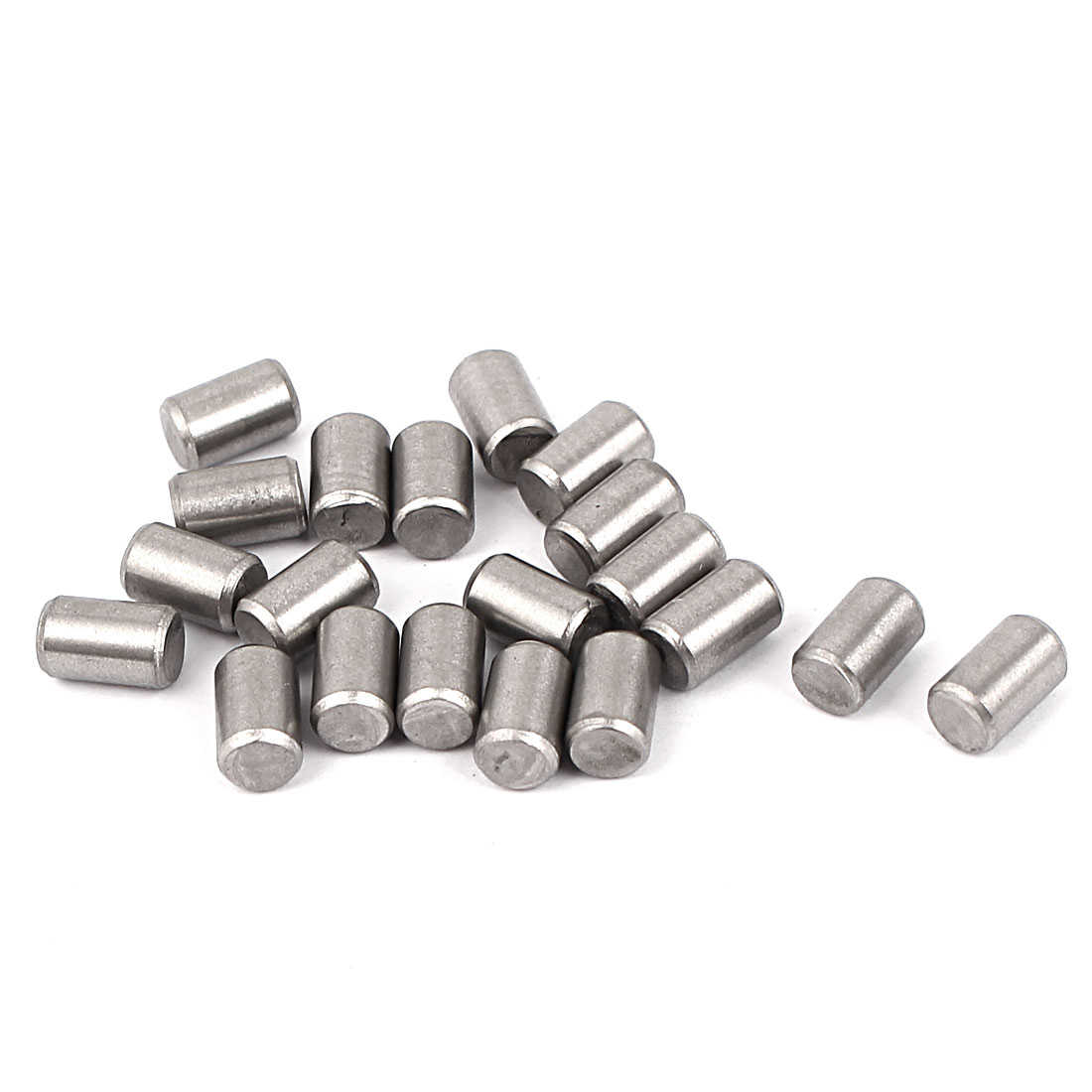 M5x8mm Stainless Steel Parallel Dowel Pins Fastener Elements 20pcs