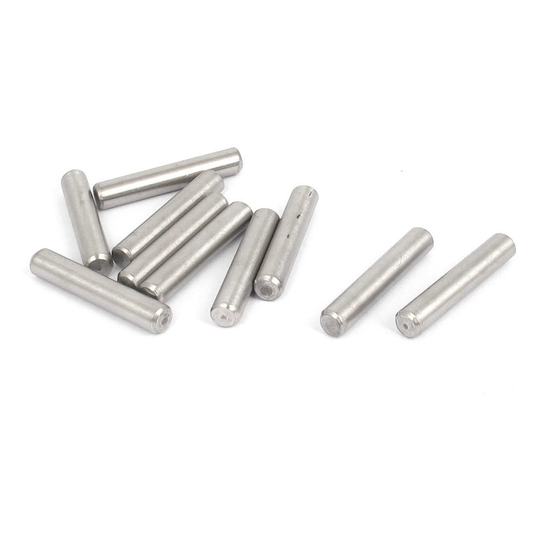 5mmx28mm 304 Stainless Steel Parallel Dowel Pins Fastener Elements 10pcs