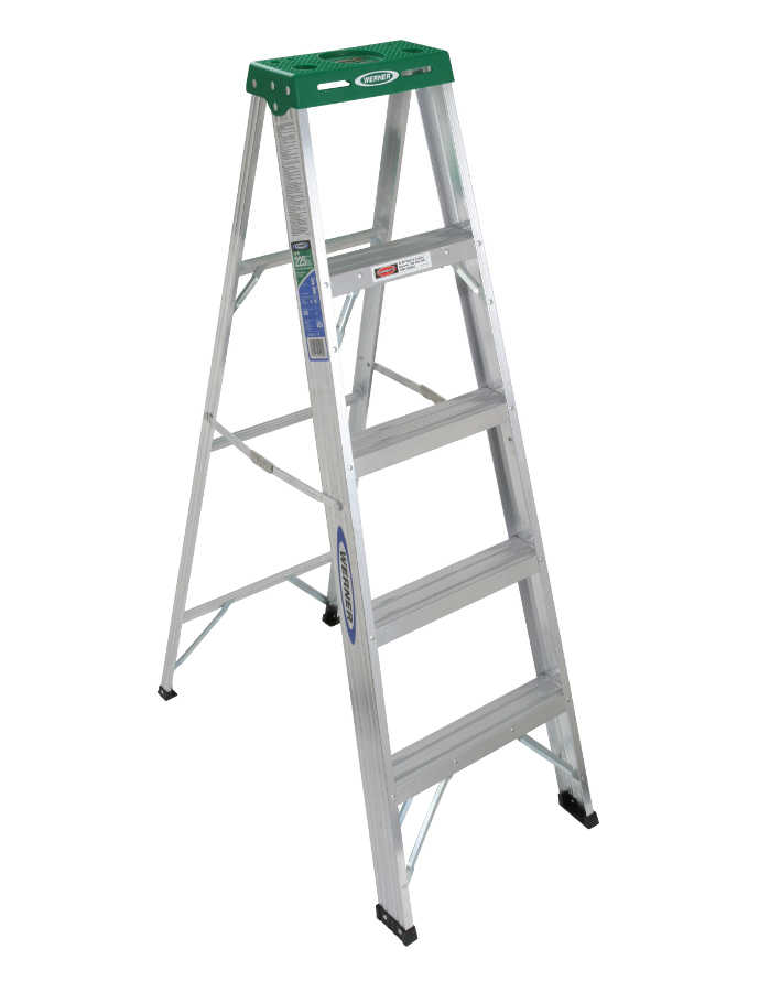 Werner 355 5' Aluminum Step Ladder