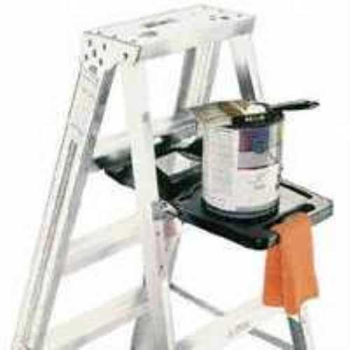Werner PK76-3 Auto Closing Pail Shelf, For Use With 400 Series Aluminum and Fiberglass Step Ladders