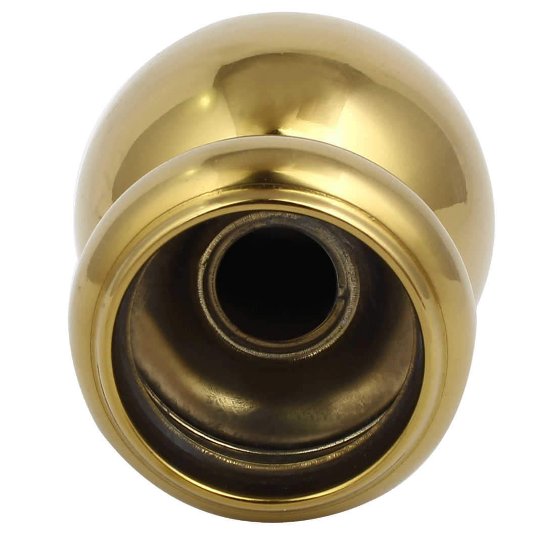 60mm Ball Top Cap 201 Stainless Steel Gold Tone for Stair Newel Fence Post