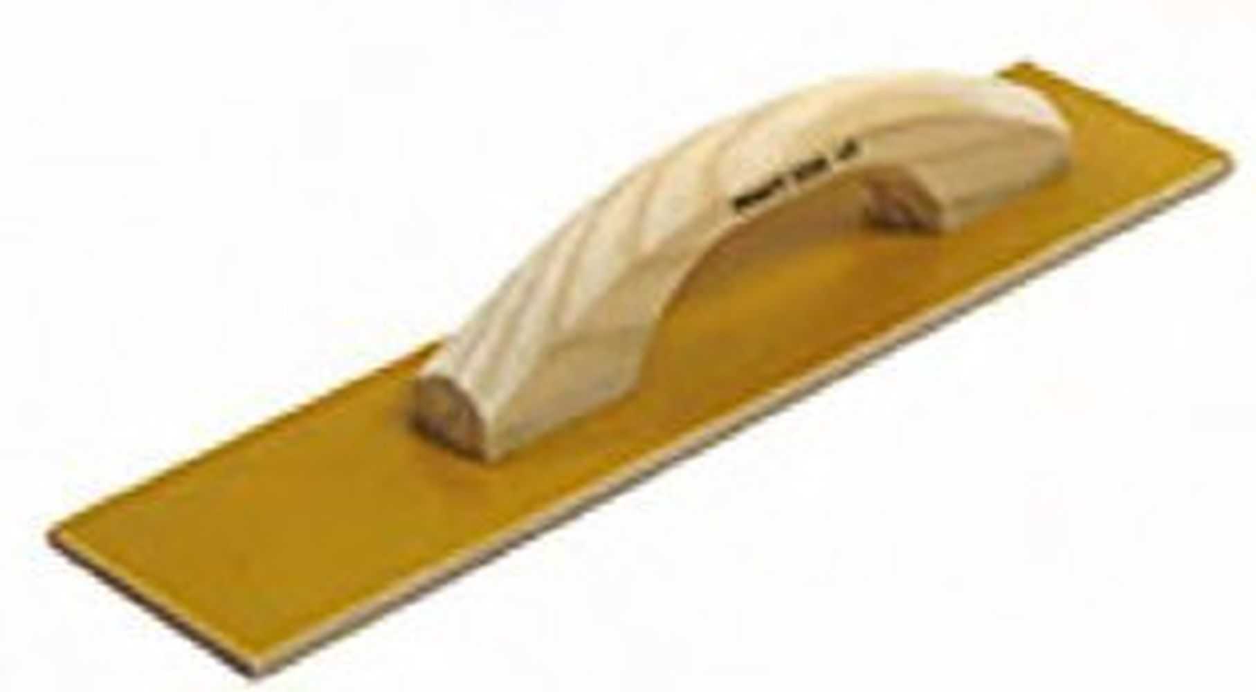Kraft CF531 Square End Laminated Canvas Float w/Wood Handle, 16 x 5'