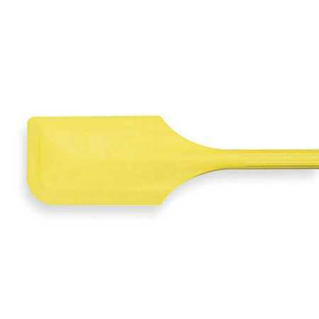 Remco Long Mixing Paddle, Without Holes, Polypropylene, Yellow, 67776