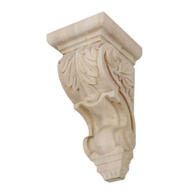 American Pro Decor 5APD10534 Extra small Carved Wood Corbel