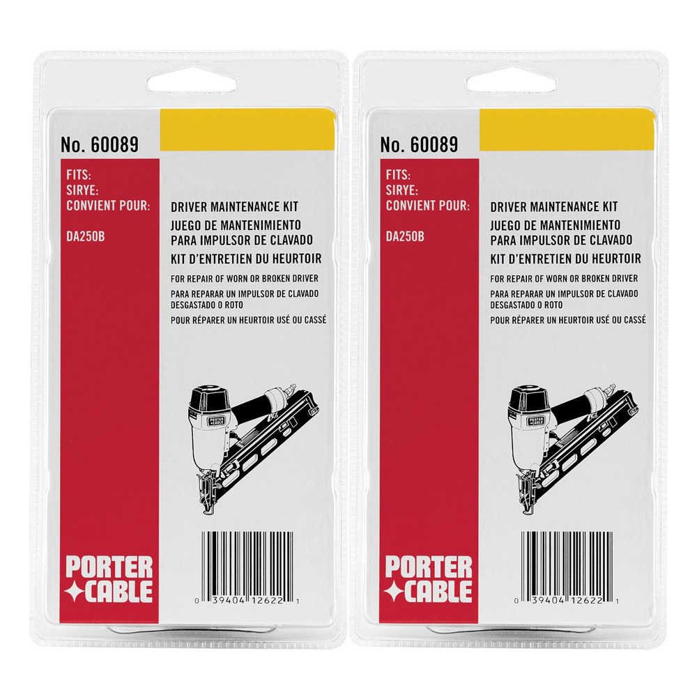 Porter Cable DA250B Angle Nailer Replacement (2 Pack) Driver Maintenance Kit # 905017-2PK