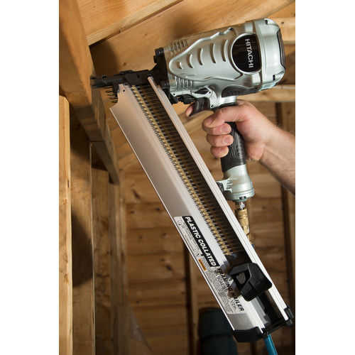 Factory-Reconditioned Hitachi NR90AES1 2 in. to 3-1/2 in. Plastic Collated Framing Nailer (Refurbished)