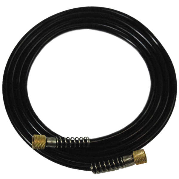 6 Foot Polyurethane Plastic Airbrush Hose with Standard 1/8' Size Fittings on Both Ends