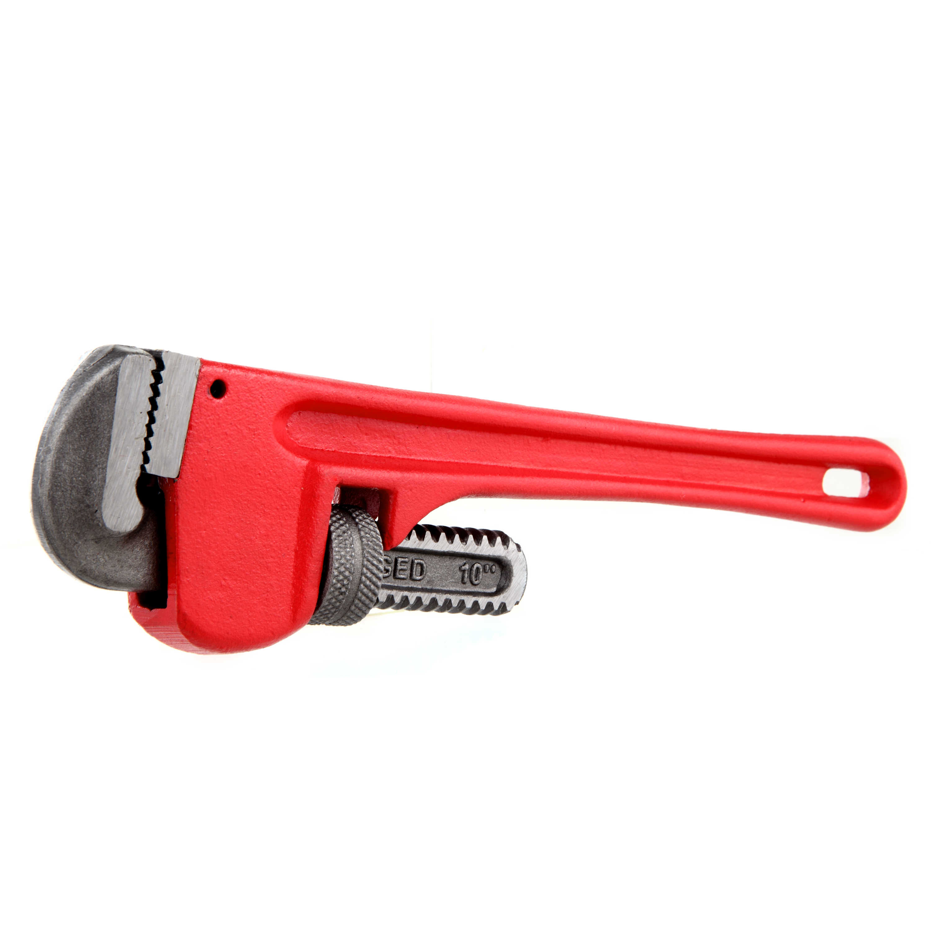 Hyper Tough UW40086A 10 Inch Cast Iron Pipe Wrench With Offset Jaws