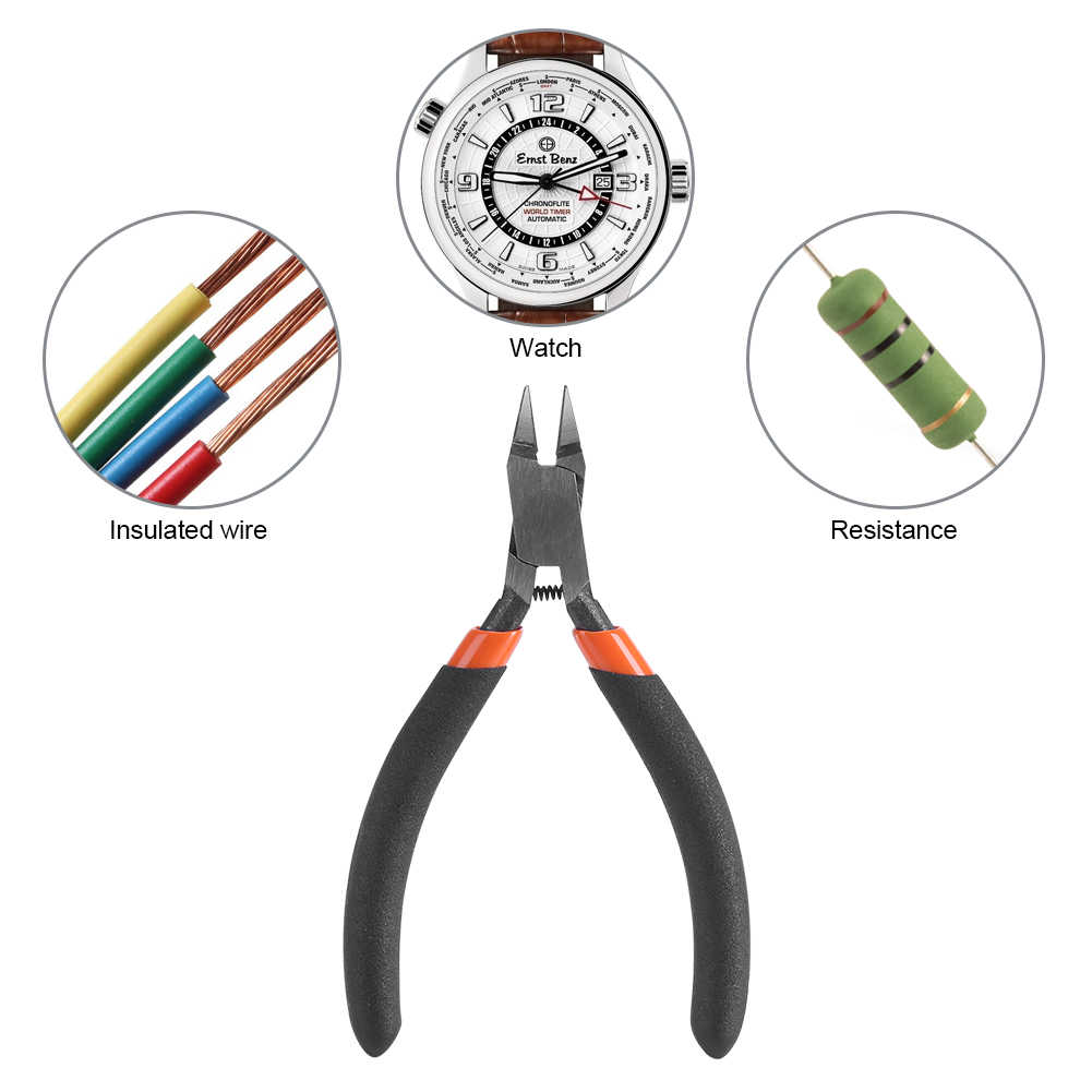 Zerodis Diagonal Pliers Diagonal Side Cutting Pliers Cable Wire Cutter For Cutting Side Snips ,Cutting Tool,Diagonal Side Cutting Pliers
