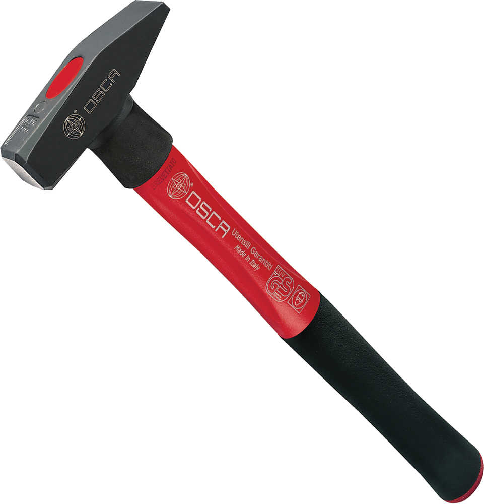 Osca OS2100506 Machinist's Hammer with Forged Safety Collar - 1.1 Lb.