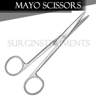 Mayo Scissors Surgical Dental Veterinary Instruments 5.5' Curved