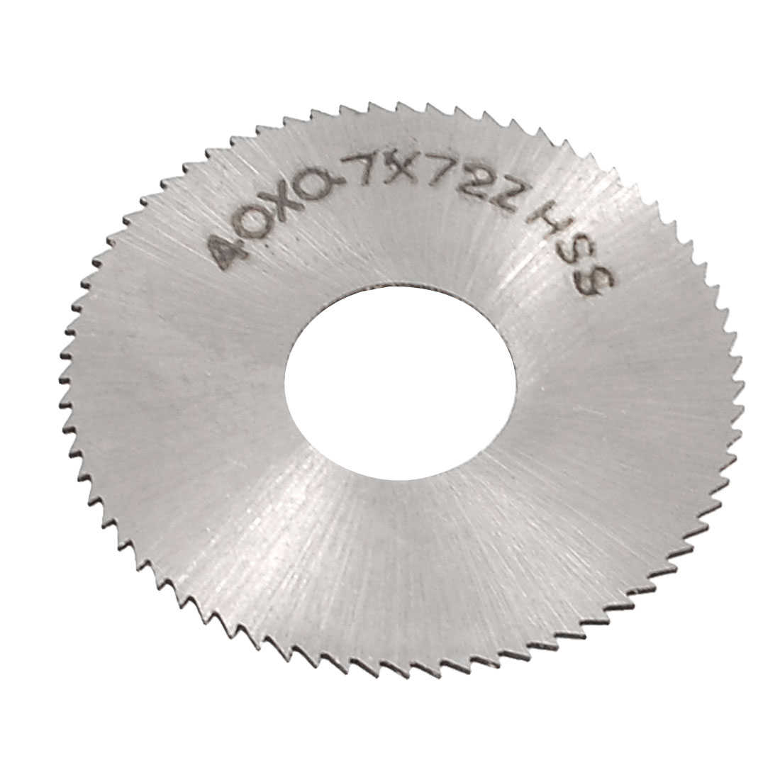 Unique Bargains HSS 40mm OD 0.7mm Thickness 72T Round Slitting Saw