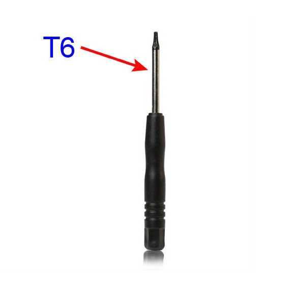 2x T6 Torx Star Screwdriver for Motorola/HTC/Nokia/Samsung Phone Repair Tool
