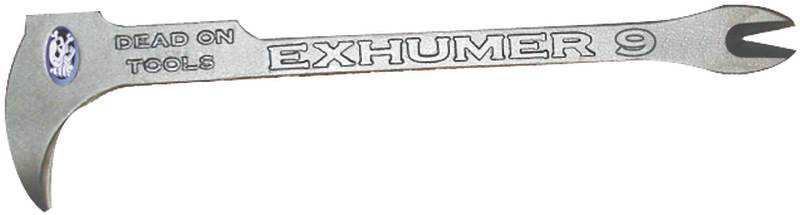 Exhumer EX9 Double Ended Nail Puller 8-3/4 in L Tip, 10-5/8 in OAL, S-5 Grade Steel