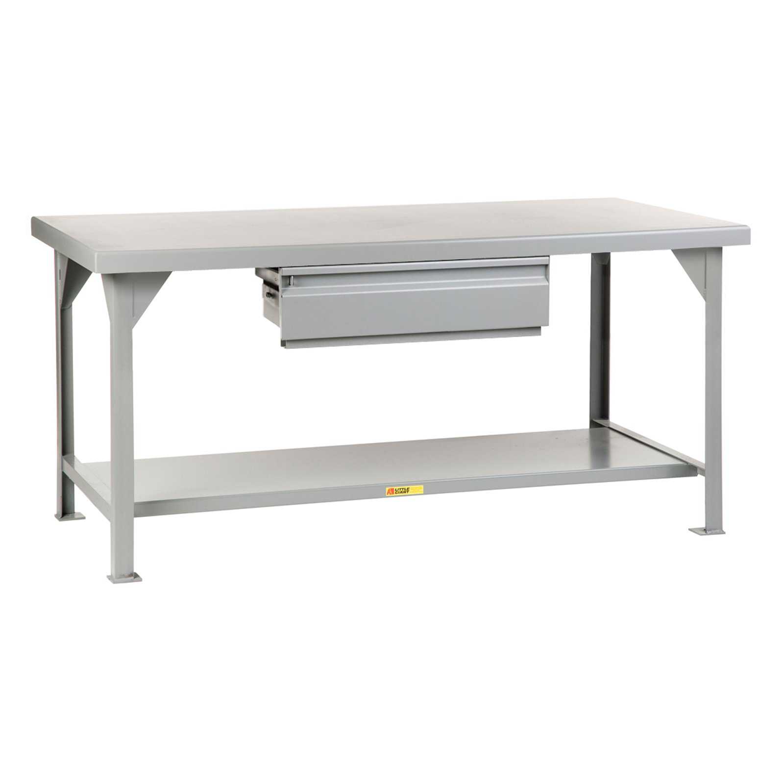 Little Giant Heavy-Duty Workbench with Drawer - Fixed - 30 x 48 in.