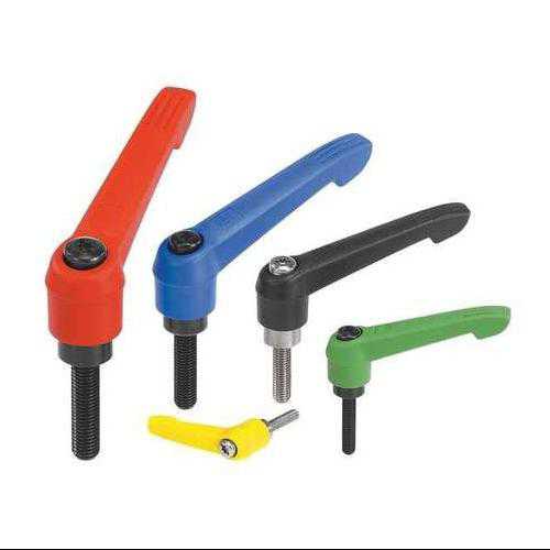 KIPP 06610-31086X35 Adjustable Handles,1.38,M10,Green
