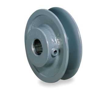 4.45' X 7/8' Single Groove Fixed Bore 'A' Pulley # AK46X7/8