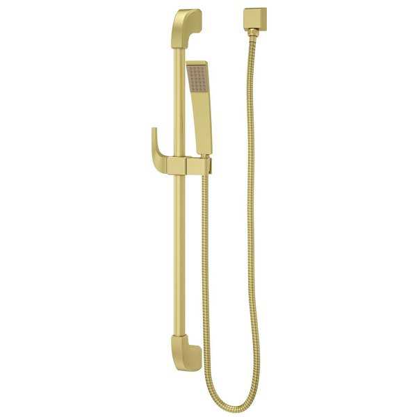 Pfister LG16-3FW Park Avenue Single Function Hand Shower Package - Includes Hose, Slide Bar, and Wall Supply - N/A