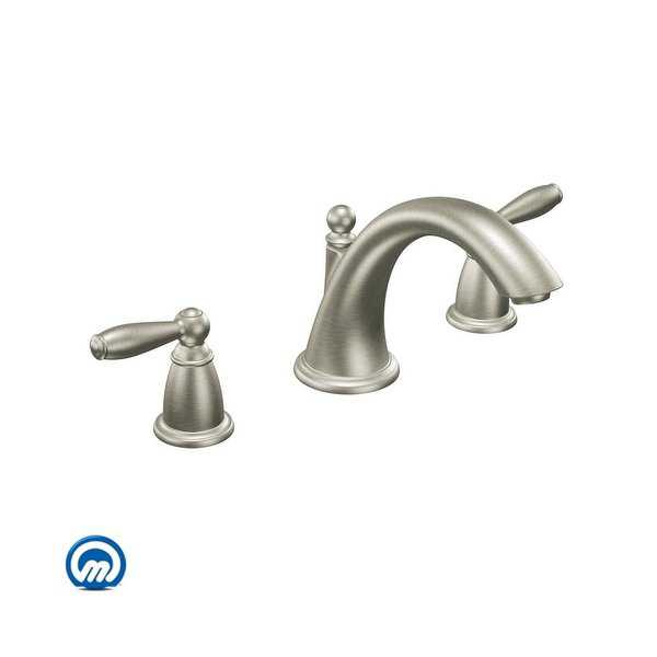 Moen T4943 Deck Mounted Roman Tub Faucet Trim from the Brantford Collection (Less Valve) - N/A