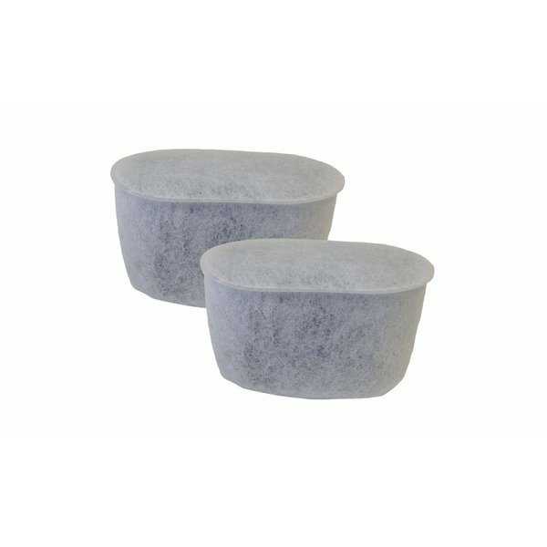 2pk Replacement Charcoal Water Filters, Fits Cuisinart Coffee Makers, Compatible with DCC-RWF