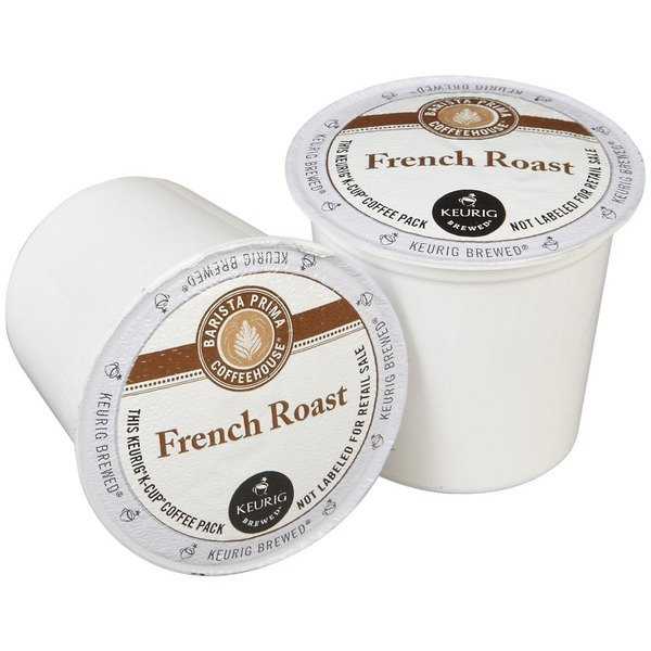 Barista Prima Coffeehouse French Roast Coffee, K-Cup Portion Pack for Keurig Brewers