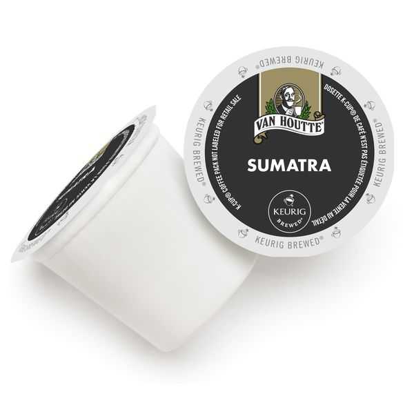 Van Houtte Sumatra Fair Trade Extra Bold K-Cup Portion Pack for Keurig Brewers